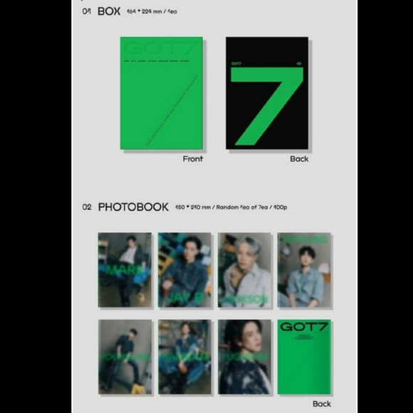 Sealed! GOT7 Mini Album Boxset (K-Pop) - Picture 11 of 13